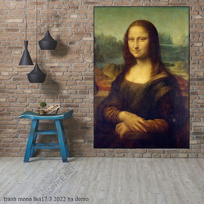 tranh mona lisa17 3 2022 ha